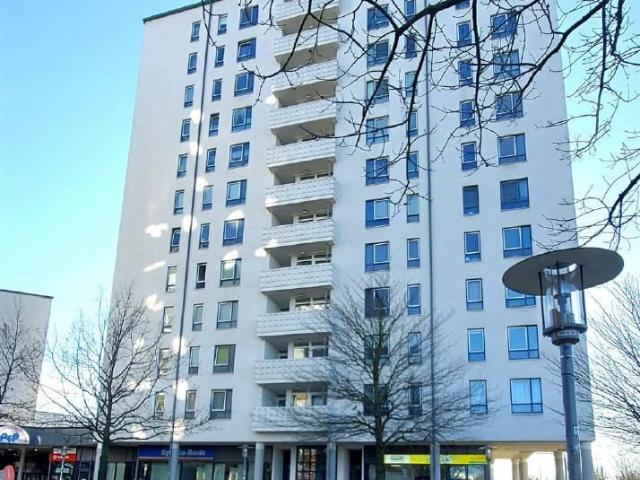 Studentenwohnung mit Blick über Leipzig