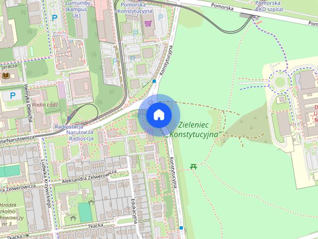 studenckie mieszkanie Radiostacja 400 m do CKD, 700m od Kampusu UŁ