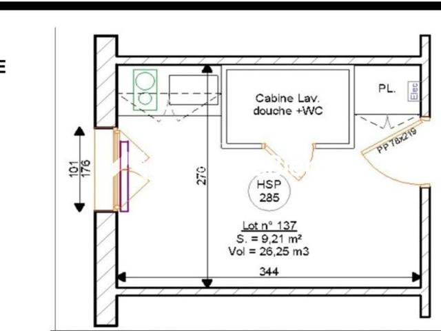 STUDETTE ETAGE 3 TOTALEMENT RENOVEE EXCELLENT RENDEMENT LOCATIF