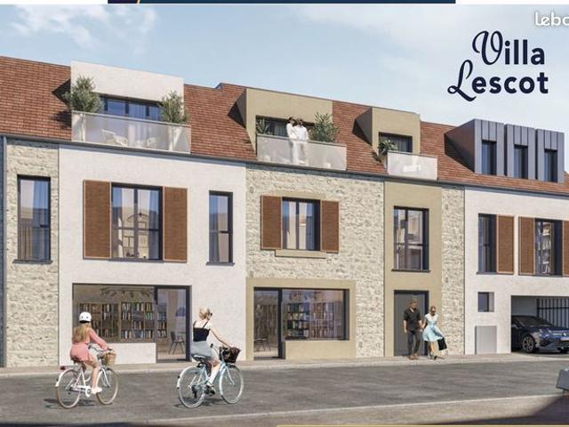 Studio 3 pièces 59 m²