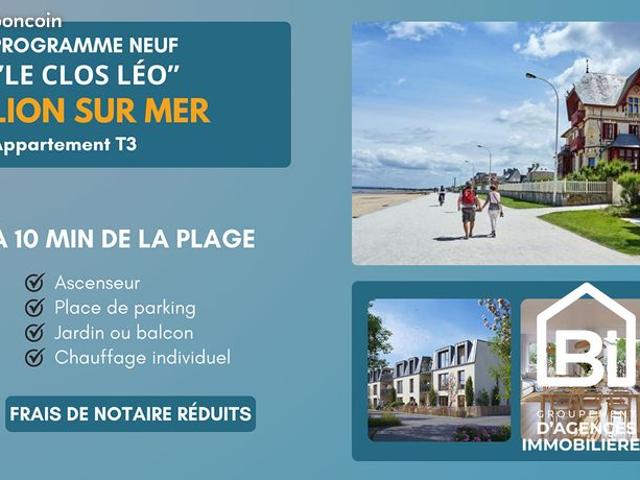 Studio 3 pièces 61 m²