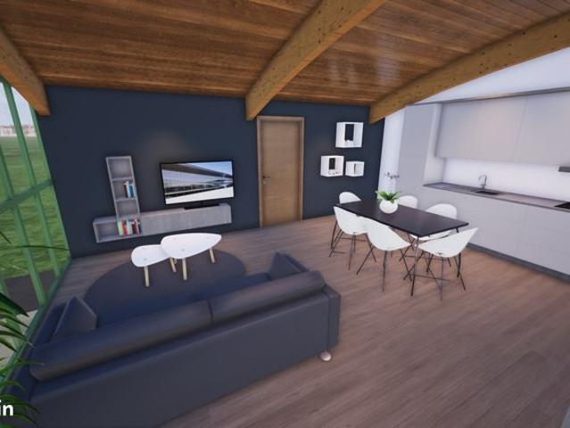 Studio 3 pièces 62 m²