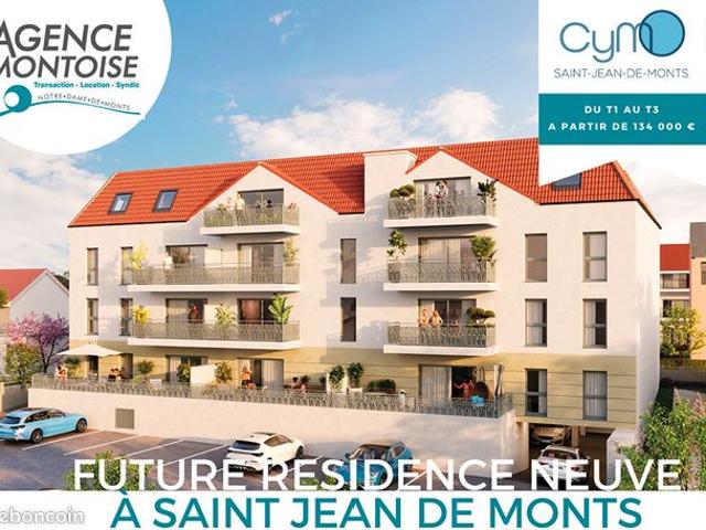 Studio 3 pièces 63 m²