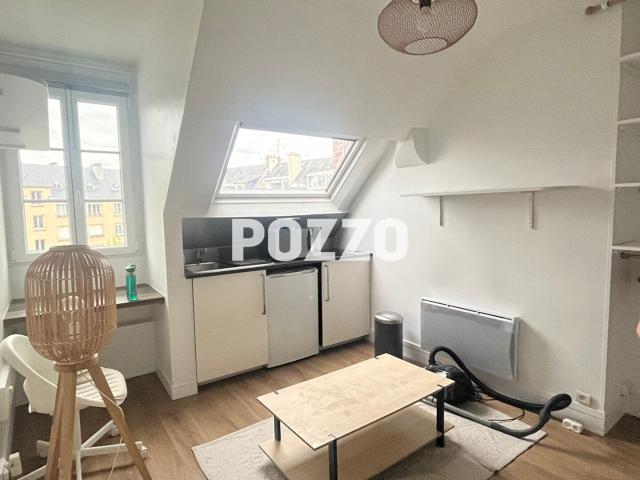 Studio 14.95m2 en location à CAEN Avenue du 6 Juin MEUBLE