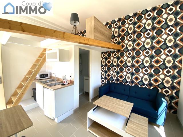 Studio 17 m2 NEUF, TERRASSE, PARKING