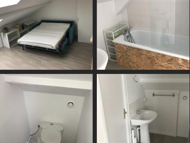 Studio 17 m² 27m² mansardé proche parc jb lebas