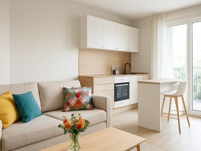 Studio 1 pièce 40 m²