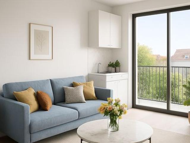 Studio 1 pièce 40 m²