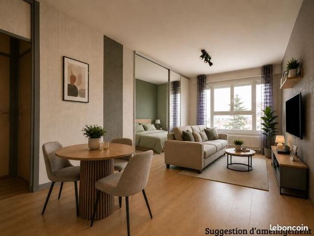 Studio 1 pièce 42 m²