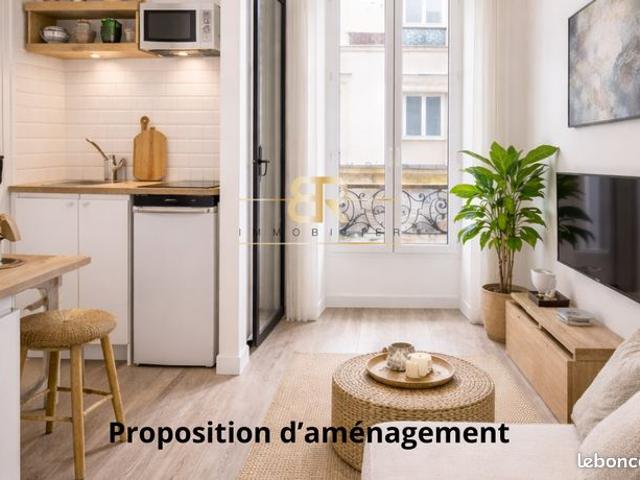 Studio 1 pièce 7 m²