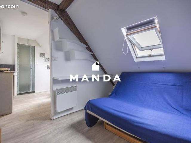 Studio 1 pièce 13 m²