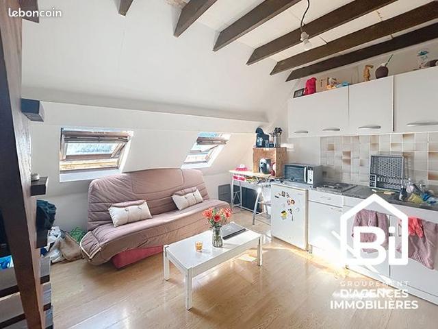 Studio 1 pièce 13 m²