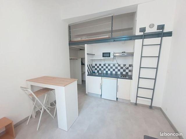 Studio 1 pièce 17 m²