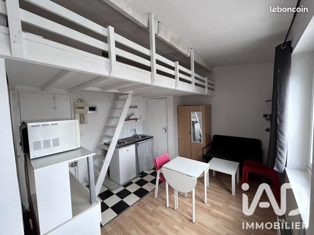 Studio 1 pièce 17 m²
