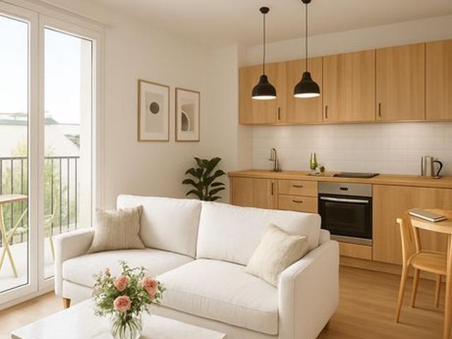 Studio 1 pièce 17 m²