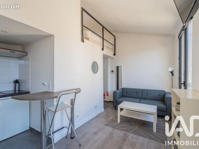 Studio 1 pièce 17 m²