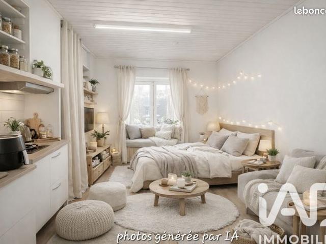 Studio 1 pièce 17 m²