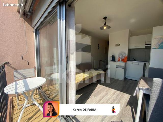 Studio 1 pièce 17 m²