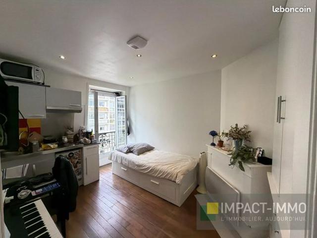 Studio 1 pièce 17 m²
