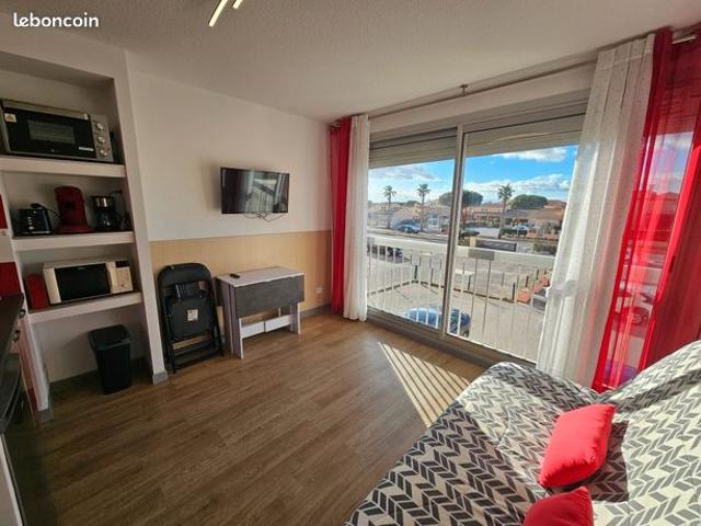 Studio 1 pièce 17 m²