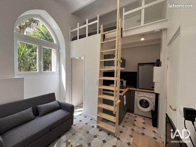 Studio 1 pièce 17 m²