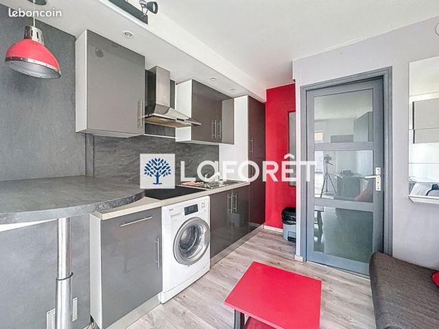 Studio 1 pièce 17 m²