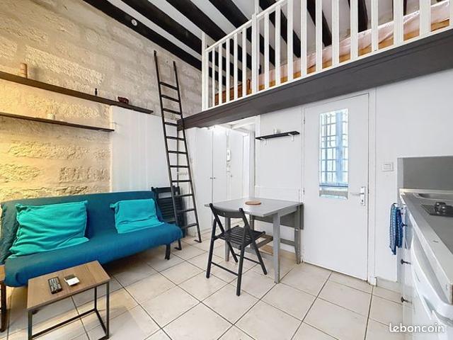 Studio 1 pièce 14 m²
