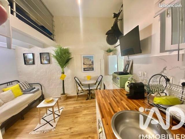 Studio 1 pièce 15 m²