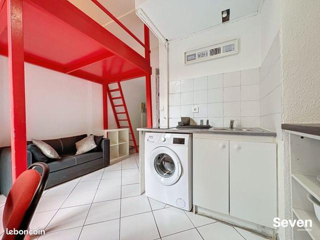 Studio 1 pièce 16 m²