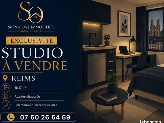 Studio 1 pièce 16 m²