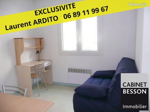 Studio 1 pièce 16 m²