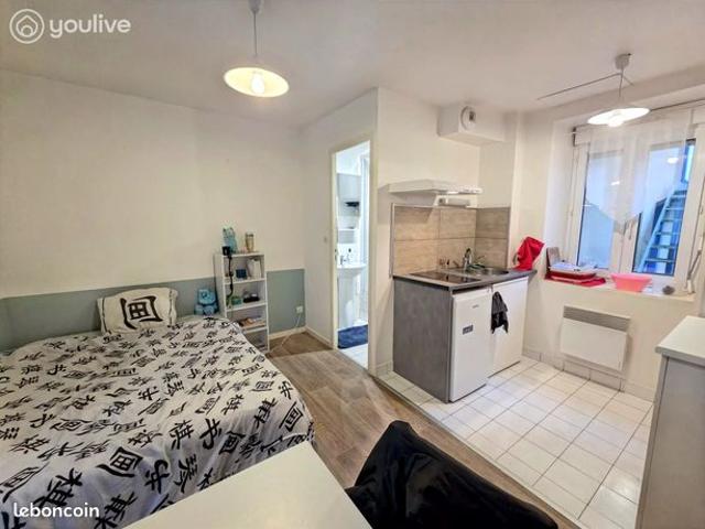 Studio 1 pièce 16 m²