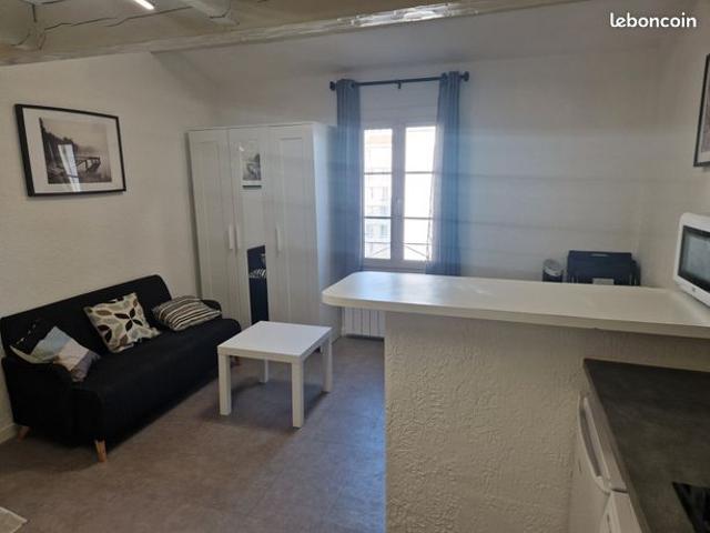 Studio 1 pièce 18 m²