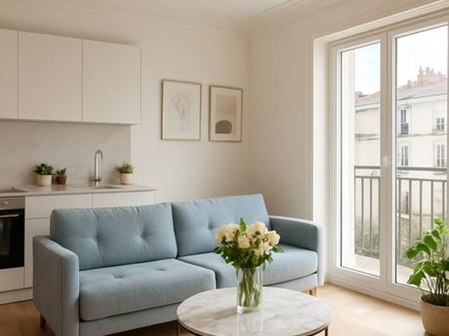 Studio 1 pièce 18 m²