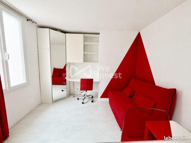 Studio 1 pièce 18 m²