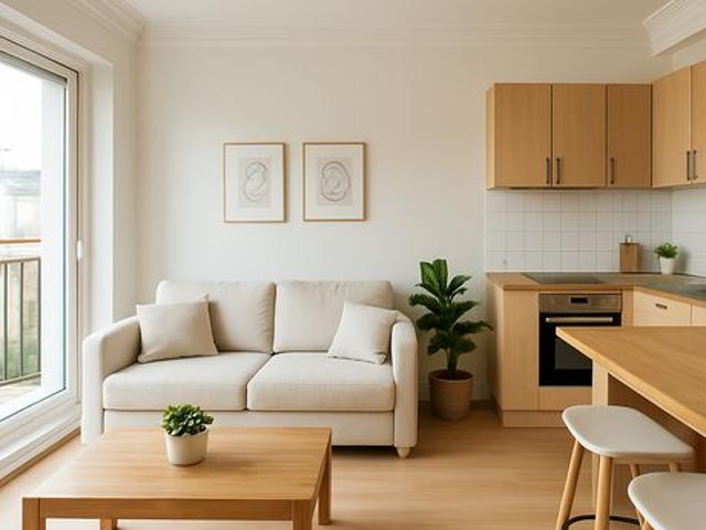 Studio 1 pièce 18 m²