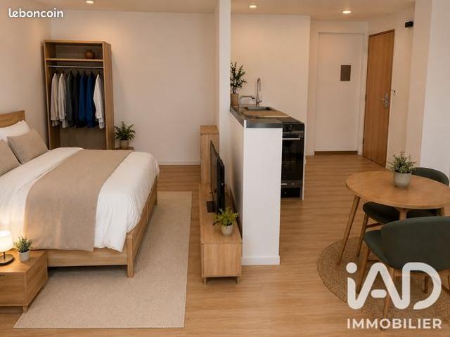 Studio 1 pièce 18 m²