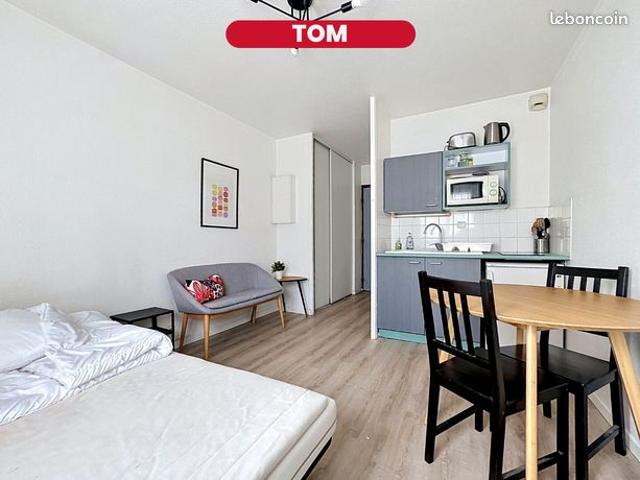 Studio 1 pièce 18 m²
