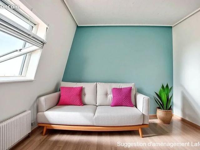 Studio 2 pièces 18 m²