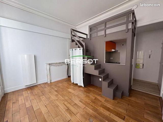 Studio 1 pièce 18 m²