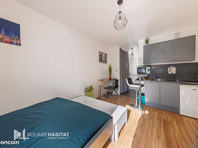 Studio 1 pièce 18 m²