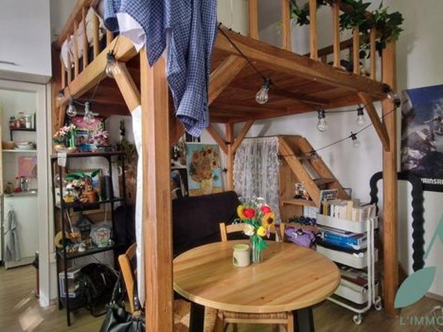 Studio 1 pièce 18 m²