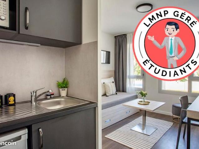 Studio 1 pièce 18 m²