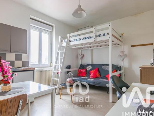 Studio 1 pièce 18 m²
