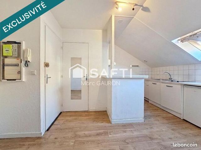 Studio 1 pièce 18 m²