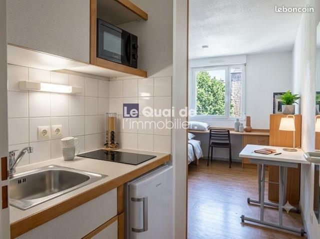 Studio 1 pièce 18 m²
