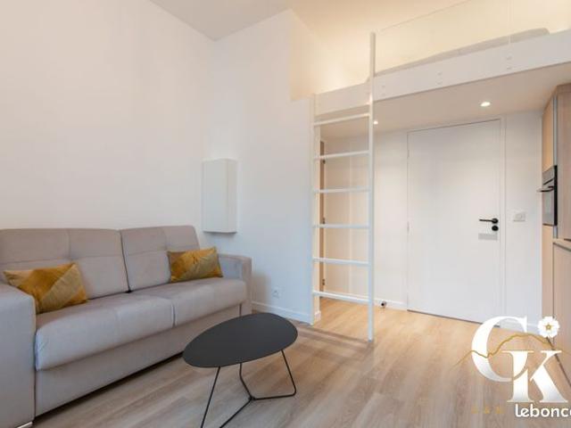 Studio 1 pièce 19 m²