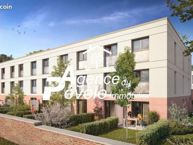 Studio 1 pièce 19 m²