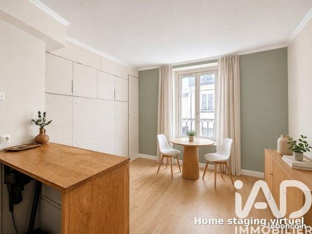 Studio 1 pièce 19 m²