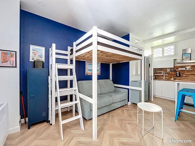 Studio 1 pièce 19 m²